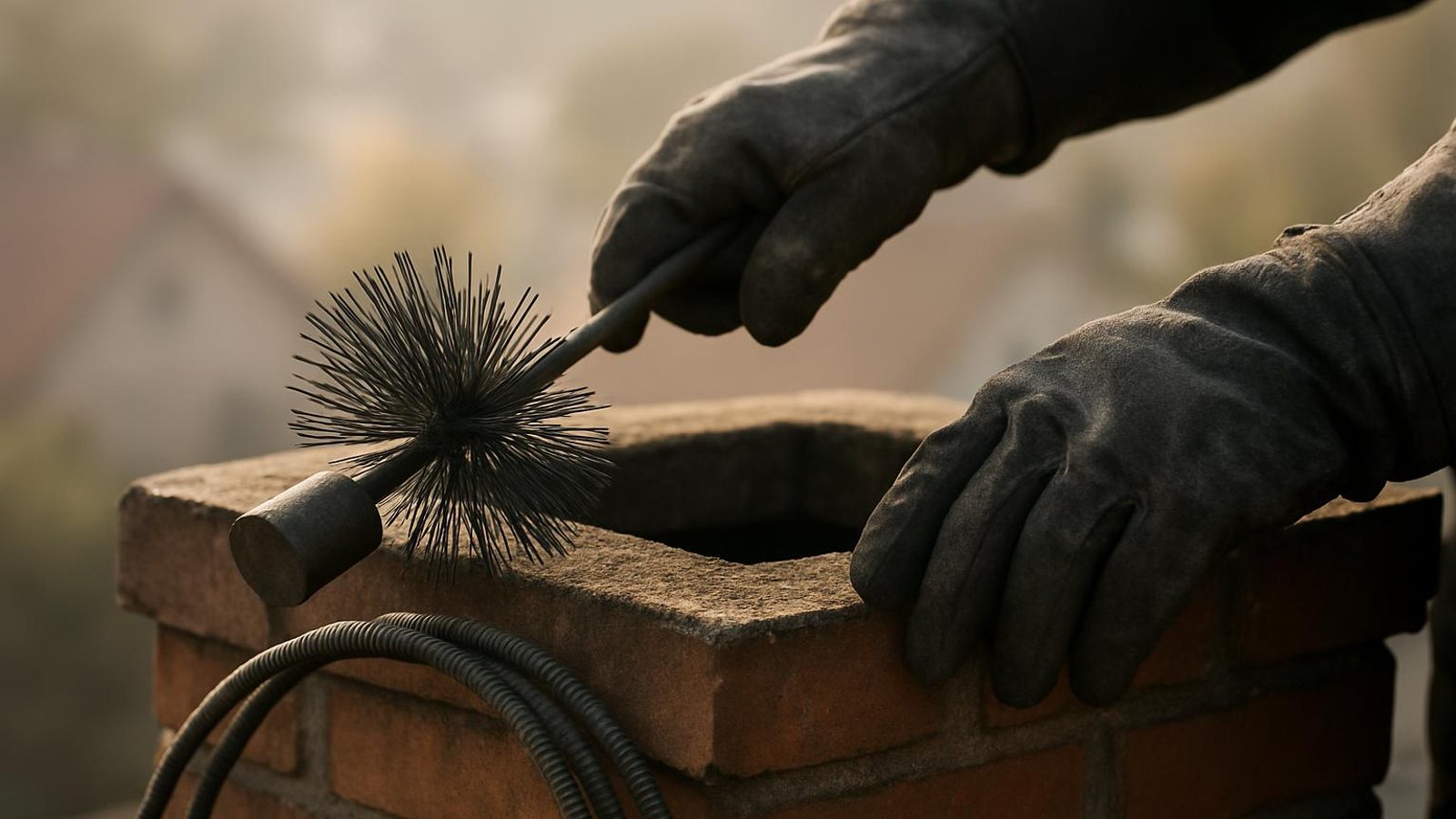Local chimney sweep & inspection for Burlington homes